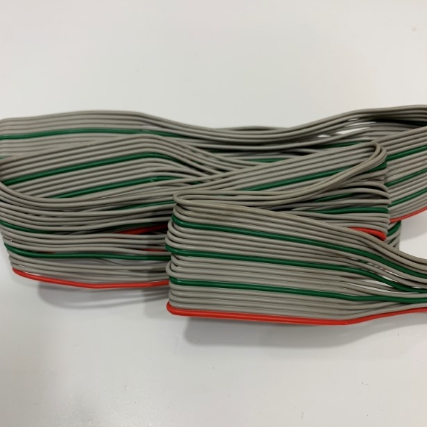 Cáp Hirose IDC 20 Pin Flat Ribbon Cable 20 Wire Dài 1.25M IDC Pitch 2.54mm Type A Cable Pitch 1.27mm For Terminal Block Module Hirose PLC CNC CMC