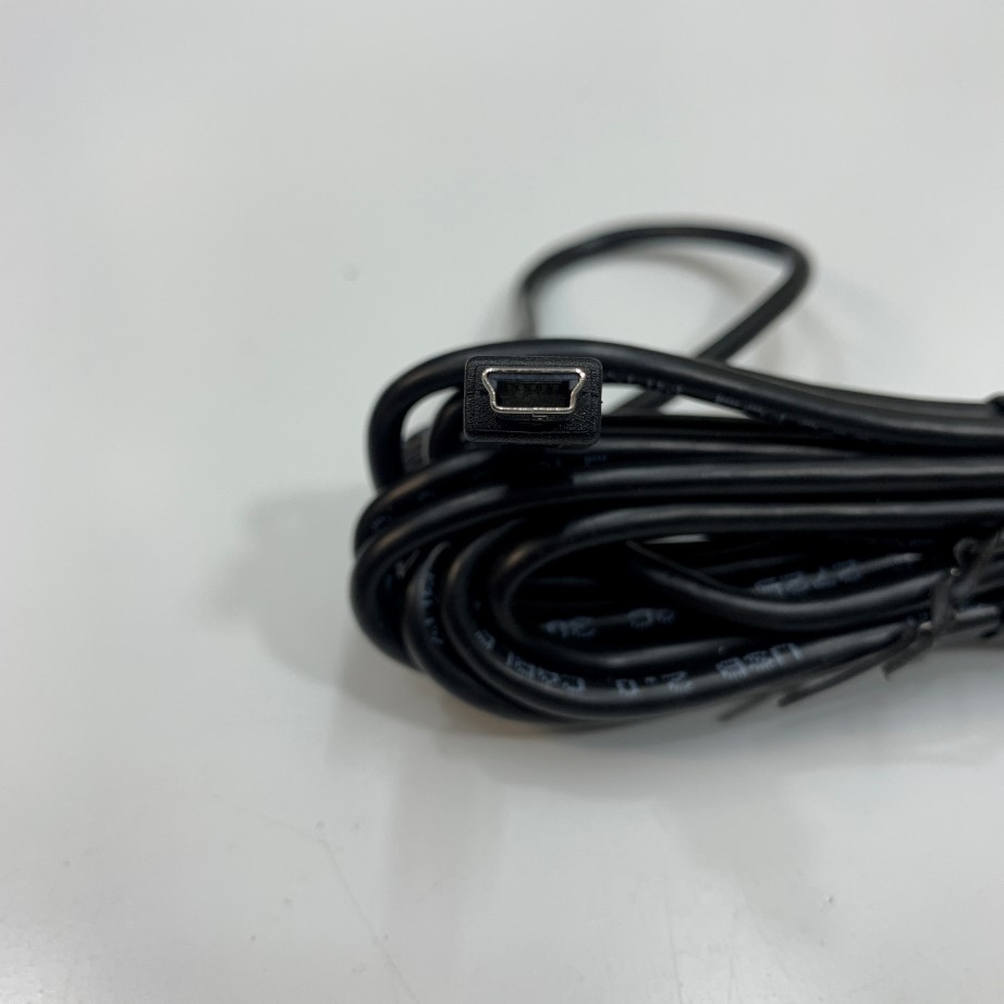 Cáp Lập Trình PLC Programming CCA784 Cable USB 2.0 Type A to Mini B 5 Pin 10Ft Dài 3M Có Chống Nhiễu Shielded For Rơ Le Kỹ Thuật Số Bảo Vệ Hệ Thống Điện Merlin Gerin Sepam Schneider Connection Data Download to Computer