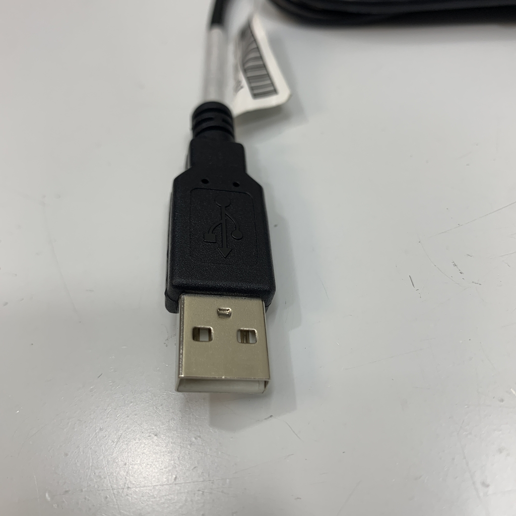 Cáp Máy In Dài 3M 6ft Black Mini USB Data Cable Cord For Brother TD-2120N, TD-2030BK, TD-2130N, TD-2130NHC Label Printer