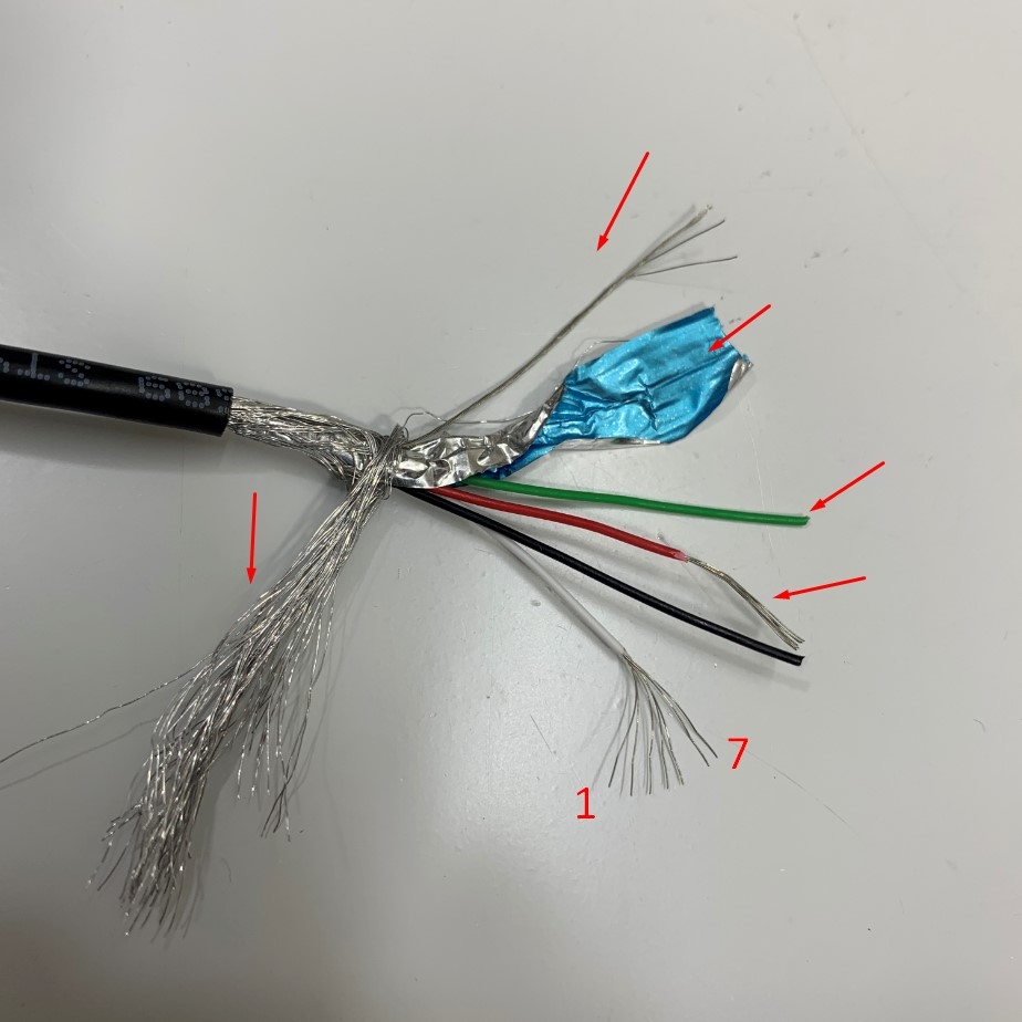 Cáp Lập Trình Leadshine ELP Servo Programming Cable USB 3M Hàng Chất Lượng Cao Theo Thiết Bị AC Servo Drive For Servo Drive Leadshine ELP-EC Series