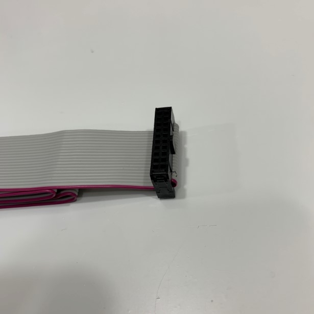 Cáp Hirose IDC 20 Pin F/F IDC Flat Ribbon Cable 20 Wire Dài 0.5M IDC Pitch 2.54mm Type C Cable Pitch 1.27mm For Terminal Block Module Hirose PLC CNC CMC