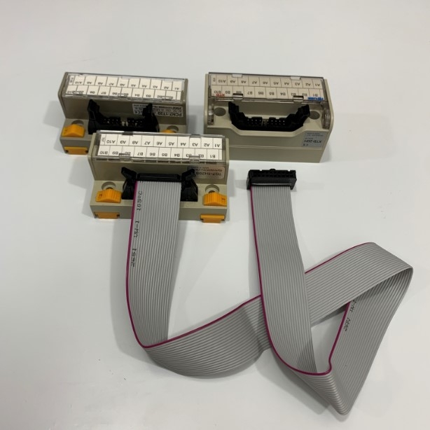 Cáp Hirose IDC 20 Pin F/F IDC Flat Ribbon Cable 20 Wire Dài 0.5M IDC Pitch 2.54mm Type C Cable Pitch 1.27mm For Terminal Block Module Hirose PLC CNC CMC