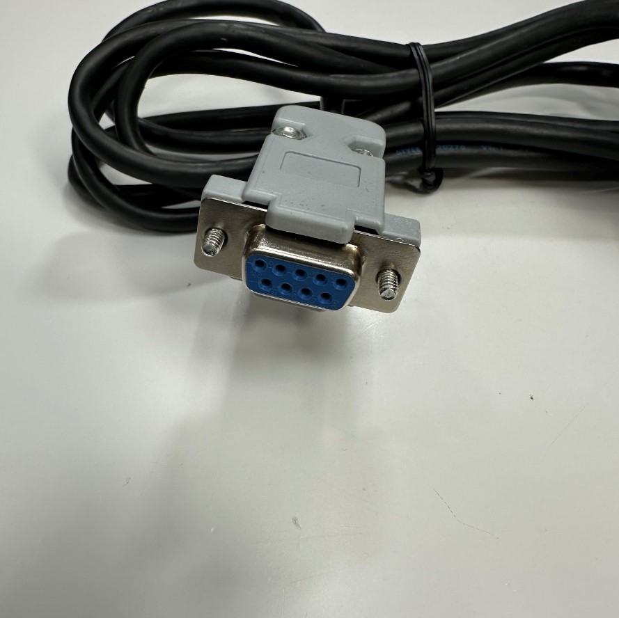 Cáp 1.8M 6ft RS232-C Cross Shielded Cable DB9 Female to Female For Cân Phân Tích Shimadzu Analytical Balance witch Computer Data Communication