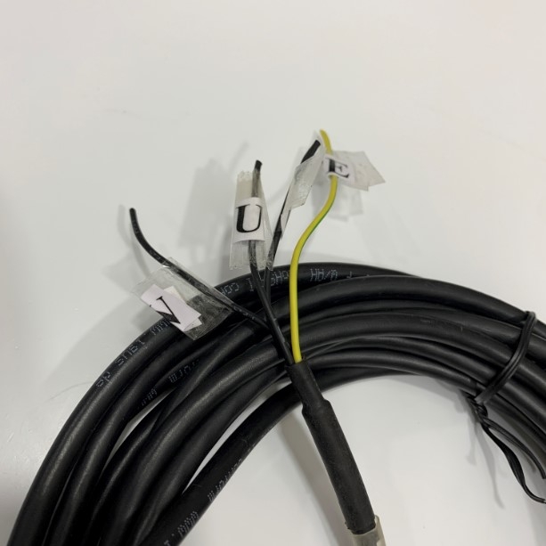 Cáp MR-PWS1CBL6M-A1-H Servo Motor Encoder Cable For Mitsubishi AC Servo Drive Hàng Đã Qua Sử Dụng
