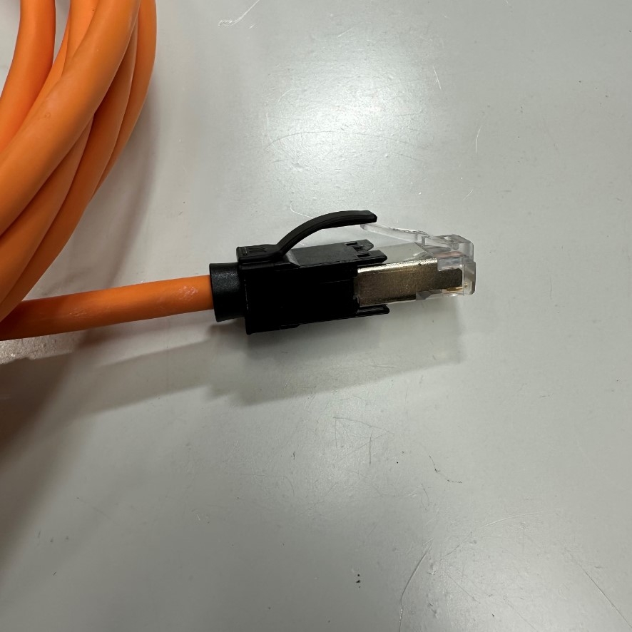 Cáp Mạng 3M 10ft 10 Gbit/s Nexans N11A.U1F030OK LANmark-6A Ultim Patch Cord CAT6A Orange 500MHz RJ45 S/FTP LSZH Shielded 4-Pair 26AWG For Industrial Ethernet Network LAN 10 Gigabit