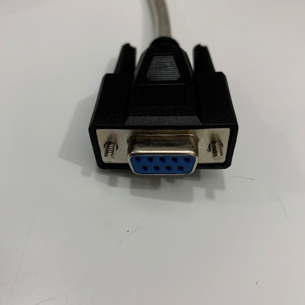 Cáp Kết Nối RS232C Chất Lượng Cao Crossover DB9 Female to DB9 Female Cable Clear Color Dài 3M TH26034 RS232 Connection Cable 2H/DB-9F 2/L 140 For Tonghui TH7110 Programmable