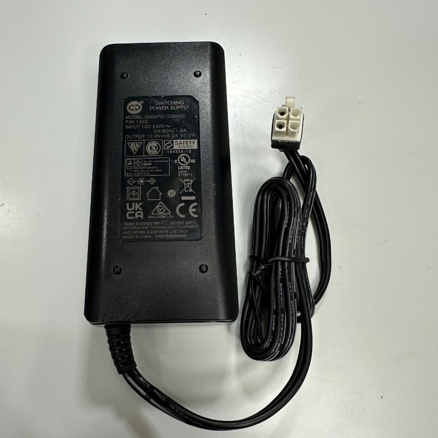 Adapter 12V 5A 60W Tenpao OEM Thay Thế Delta ADP-66CR B 12V 5.5A 66W Connector Tip Size Molex 4 Pin For Cisco Firewall C891F, C891FW-A, C891FW-E, C892FSP, C897VAM-W-E, C897VA-M