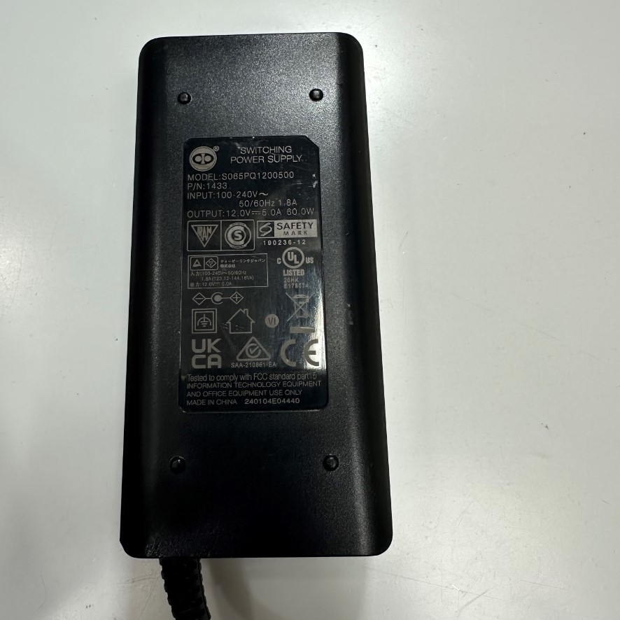 Adapter 12V 5A 60W Tenpao OEM Thay Thế Delta ADP-66CR B 12V 5.5A 66W Connector Tip Size Molex 4 Pin For Cisco Firewall C891F, C891FW-A, C891FW-E, C892FSP, C897VAM-W-E, C897VA-M