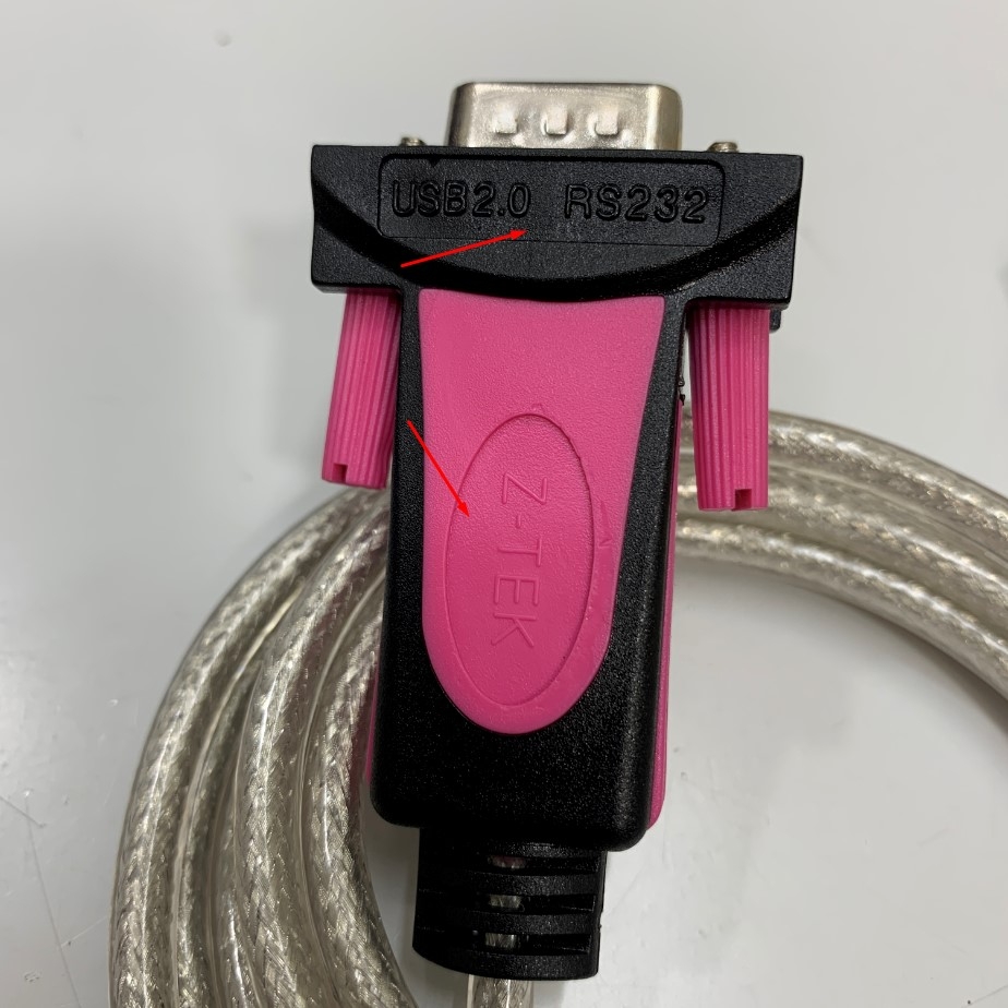 Cáp USB to RS232 Converter OEM Nhái Z-TEK ZE533A Cable 1.8 Meter Hàng Kém Chất Lượng Không Kiết Nối Điều Khiển Được Thiết Bị