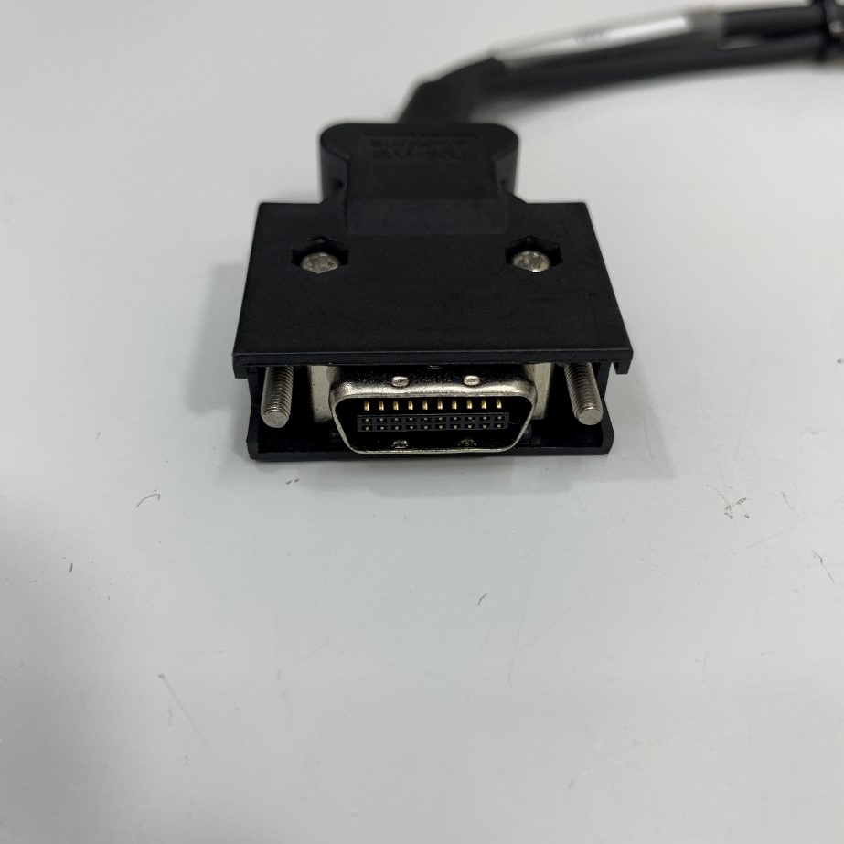 Cáp Điều Khiển Servo Driver Mitsubishi MR-J Series Dài 0.25M Cable B3LDL_112-PANEL MOVING X4 H223 Connector MDR 20 Pin to Molex 6 Pin