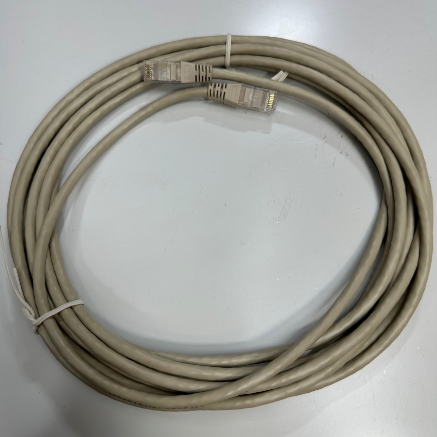 Cáp Mạng 5M 17ft N101.11EHGG Nexans Essential-6 CAT6 Unscreened UTP Ethernet Cable RJ45 to RJ45 PVC Light Grey 24AWG 4PR For Industrial Ethernet Cable Transmission Speed 1 Gigabit/s