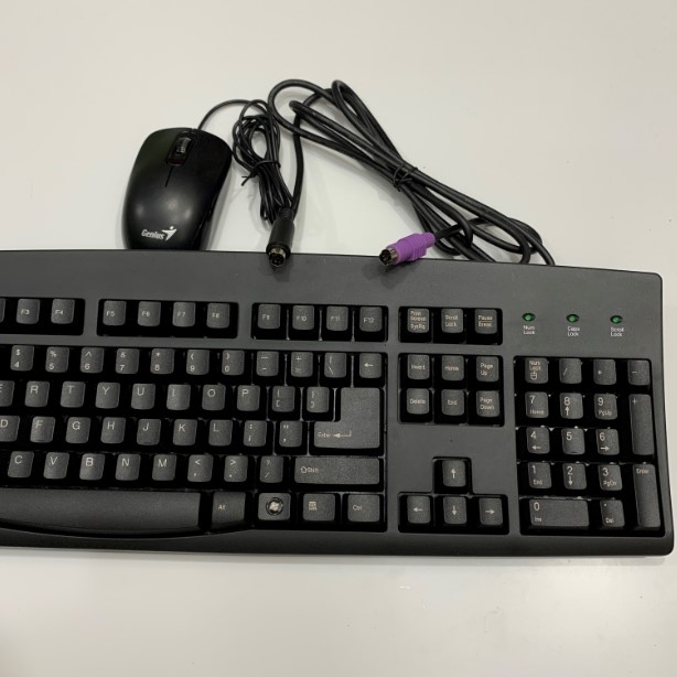 Bộ Combo Bàn Phím Solidtek Microsoft ACK-260 Và Chuột Máy Tính RAPOO N100 PS2 Keyboard Mouse