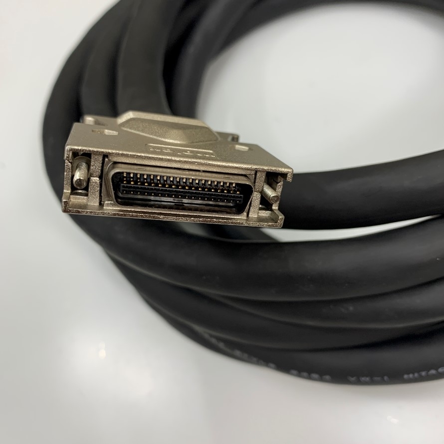 Cáp Điều Khiển Chuyển Động Dài 5M 17ft Cable SCSI Molex Connector MDR 36 Pin Male to 36 Core Open End Cable HITACHI Shielded E41447 STYLE 2464 VW-1 OD Ø 15.5mm