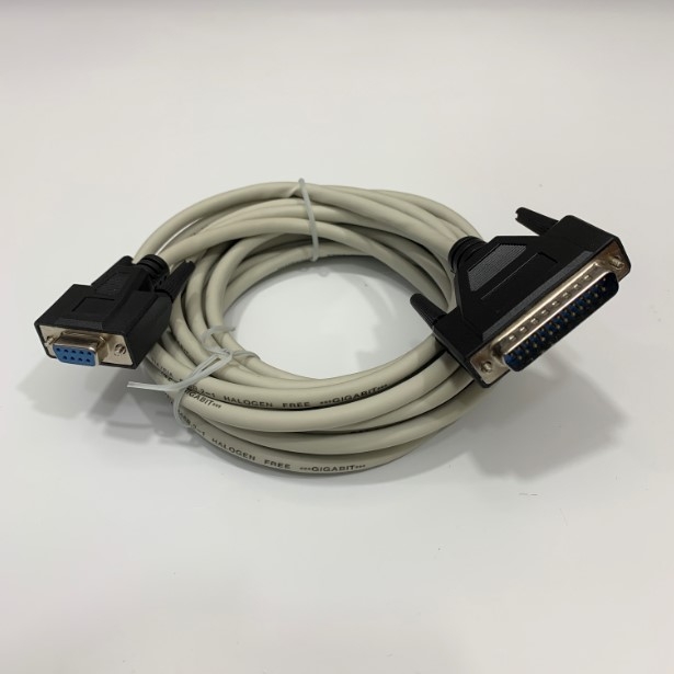 Cáp Kết Nối RS-232C Cable 25P-9P Dài 3M P/N 321-60754-01 For Kết Nối Cân Điện Tử Shimadzu UW/UX Series Với Máy Tính