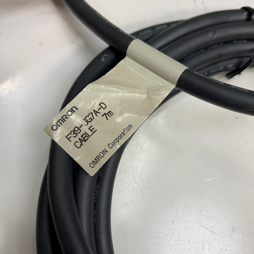 Cáp 3.5M 11.7ft OMRON F39-JG7A-D Cable Connector M12 8 Pin A-Code Female to 8 Core End Flying Leads For OMRON Industrial Automation Sensor Cable
