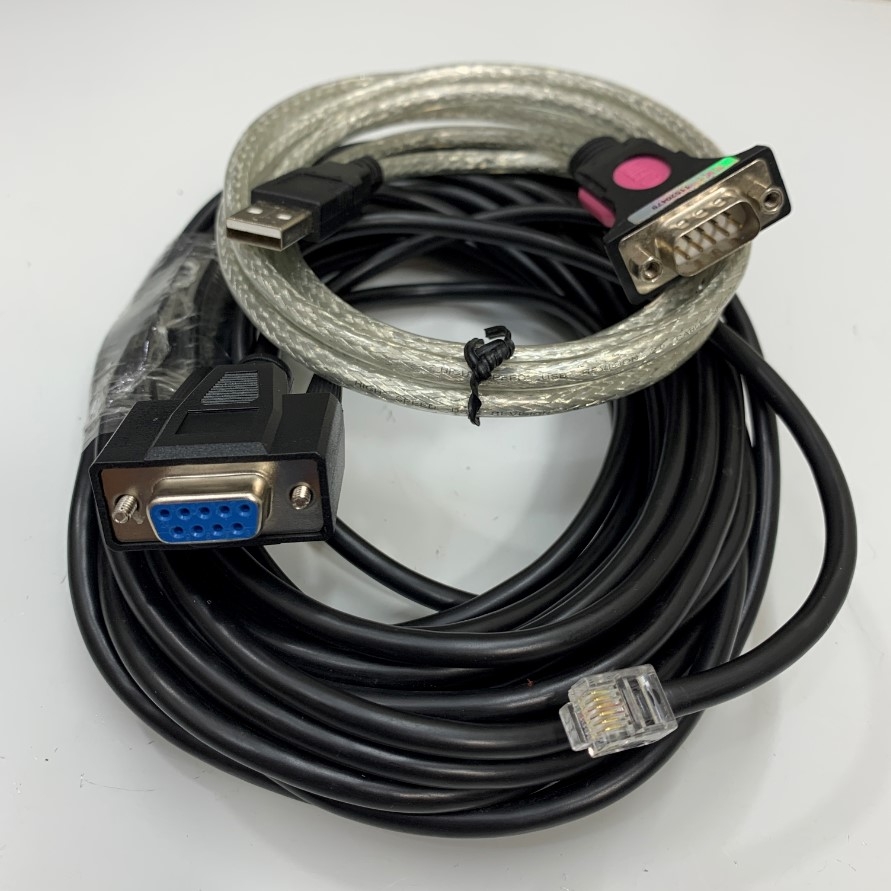 Cáp 3M 10ft USB-KV PLC Programming Cable USB Data Download Line FTDI Chip For Keyence KV Series
