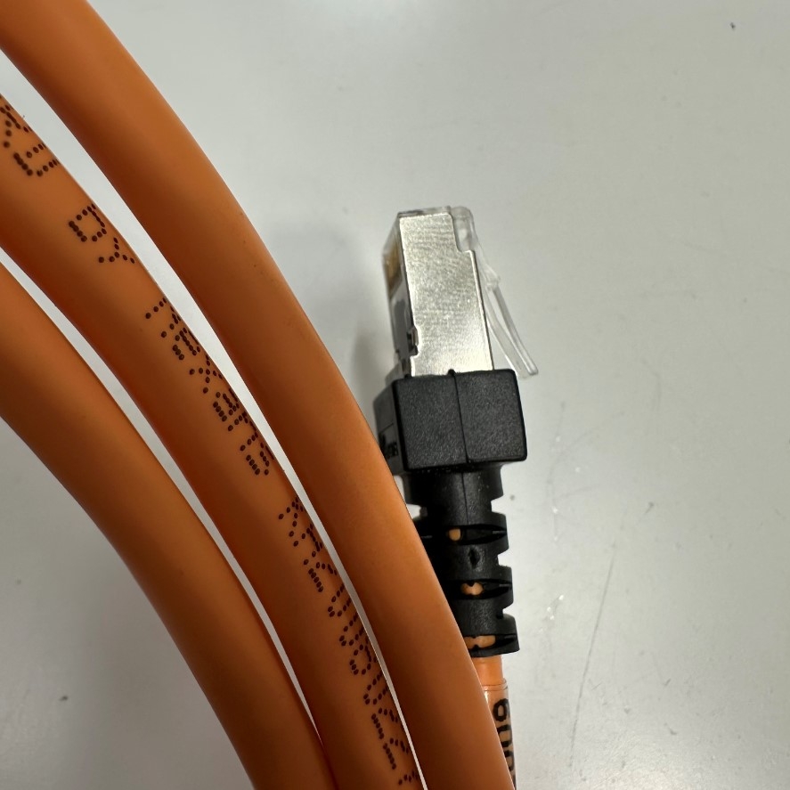 Cáp Mạng 3M 10ft Nexans N101.224EO LANmark-6 Patch Cord CAT6 Orange 250MHz RJ45 S/FTP LSZH Shielded 4-Pair 26AWG For Industrial Ethernet Network LAN Gigabit