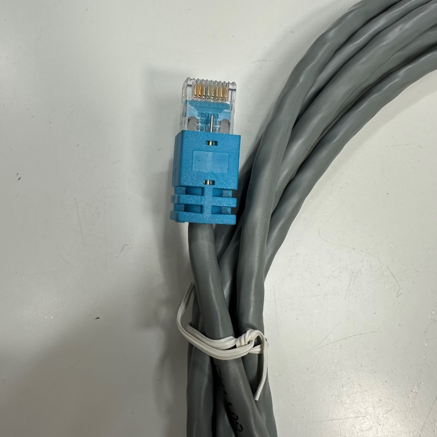 Cáp Mạng 3M 10ft Nexans 195600-5030-3 CAT6 Unscreened UTP Ethernet Cable RJ45 to RJ45 PVC Grey 24AWG 4PR For Industrial Ethernet Cable Transmission Speed 1 Gigabit/s