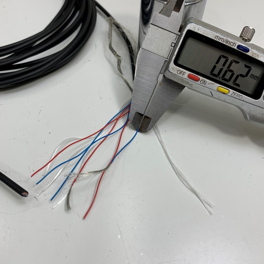 Cáp Điều Khiển Slim Chống Nhiễu Dài 1M 3.3ft Dongguan Shielded Cable 6 Core x 0.07mm² 75°C 30V VW-1 OD 3.1mm For Industrial Data Communication RS232/RS-422/RS-485