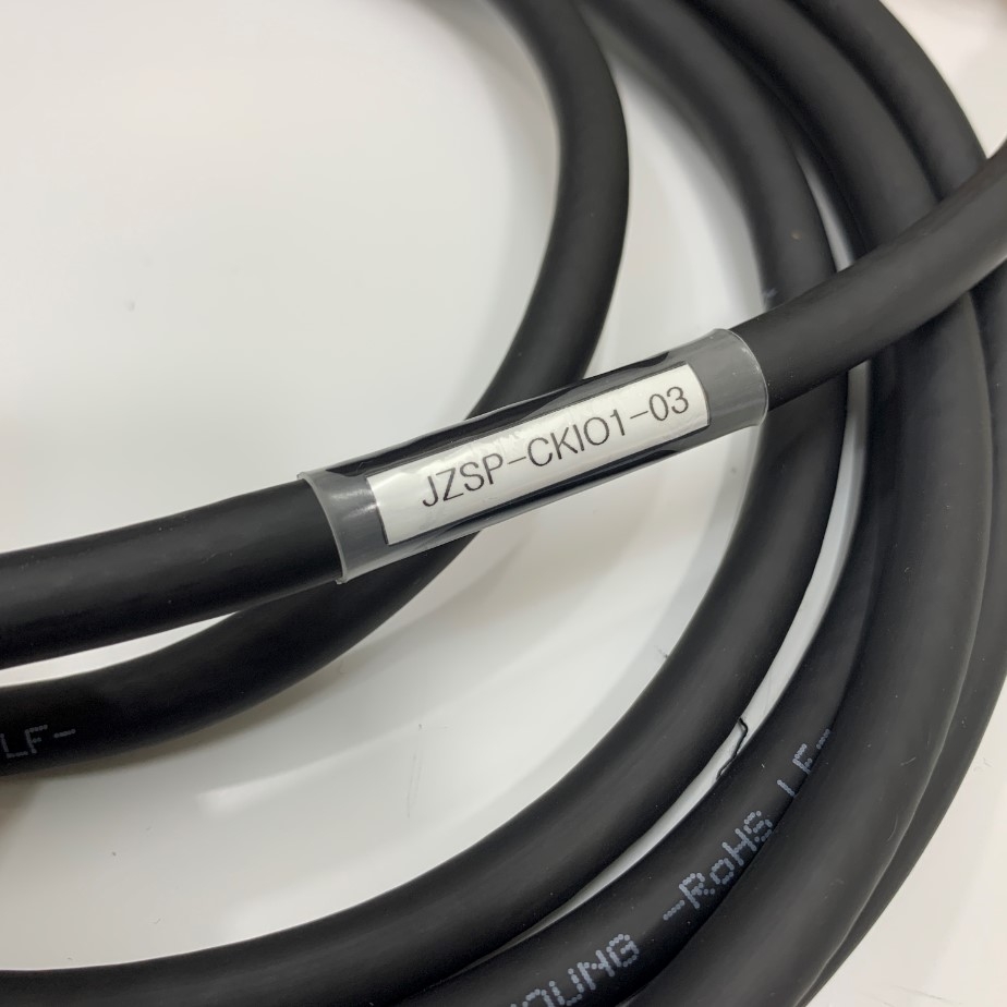 Cáp YASKAWA JZSP-CKI01-3 Cable 10Ft Dài 3M For I/O Cable Yaskawa Servo Driver Connector CN1 MDR 50 Pin Male to 50 Core