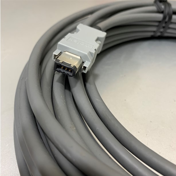Cáp Kết Nối Lagerwerk AVL IEEE 1394 6 Pin to 6 Pin 7.5M For Bắt Điểm Trên Phần Mềm Servo Motor Encoder Cable Yaskawa Matsushita Delta Servo Drive Encoder SM-6P Connector CN2 CN3 1394