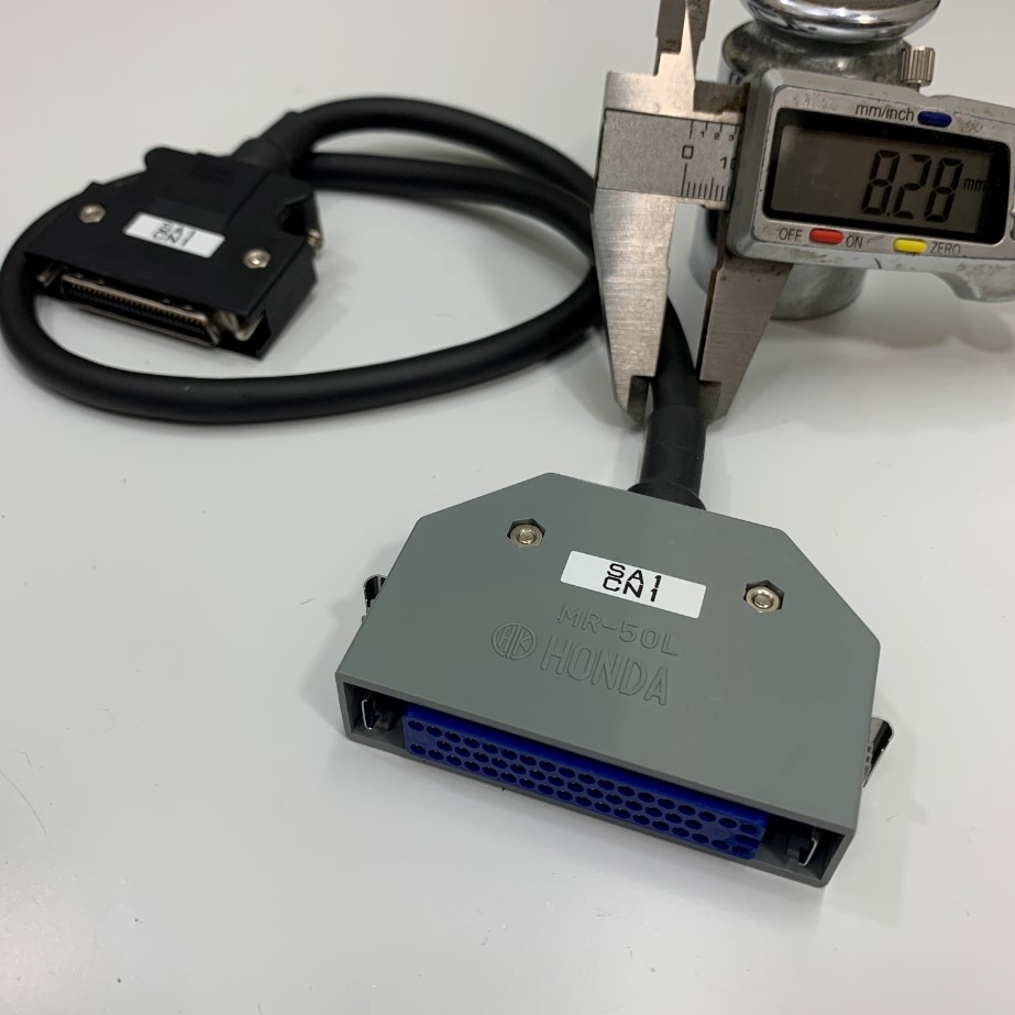Cáp HONDA MR-50L 50 Pin Female to MDR 50 Pin Male Connector Cable Dài 0.5M For Servo Driver