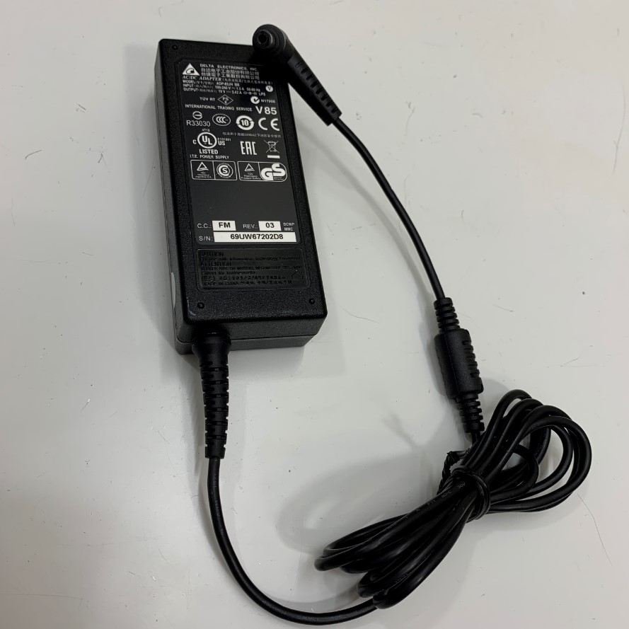 Adapter 19V 3.42A 65W Delta ADP-65JH BB Connector Size 5.5mm x 2.1mm