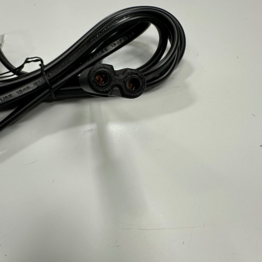Dây Nguồn 1.5M 5ft AC Power Cord Australia 2 Pin Plug to C7 10A - 2.5A 250V 2x0.75mm² I-SHENG Electric Cable