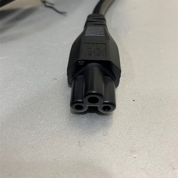 Dây Nguồn I-SHENG PS-023 IS-034 European Schuko Power Cord CEE 7/7 to C5 16A/2.5A 250V 3x.075mm² H05VV-F Cable OD 6.7mm Length 1.8M For TV Led Adapter Laptop