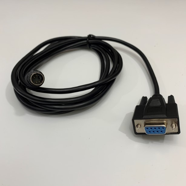 Cáp Lập Trình FBs-232P0-9F-200 Dài 2M Kết Nối PLC Facon Fatek Communication Với Máy Tính Cable Mini Din 4 Pin to DB9 Female