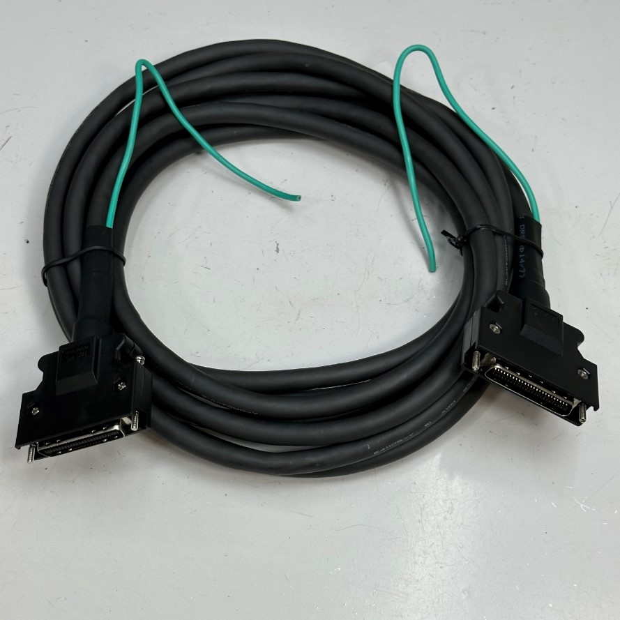 Cáp 7M 23ft Cable Connector MDR 50 Pin Male to Male Pitch 1.27mm Gold Cable LVDS witch Main For Printer Industrial Cable