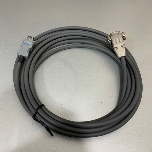 Cáp Kết Nối Lagerwerk AVL IEEE 1394 6 Pin to RS232 DB9 Male Cable Delta ASDA-B2 AB A2 Servo Drive Programming ASD-A2 RS232 Cable length 15M