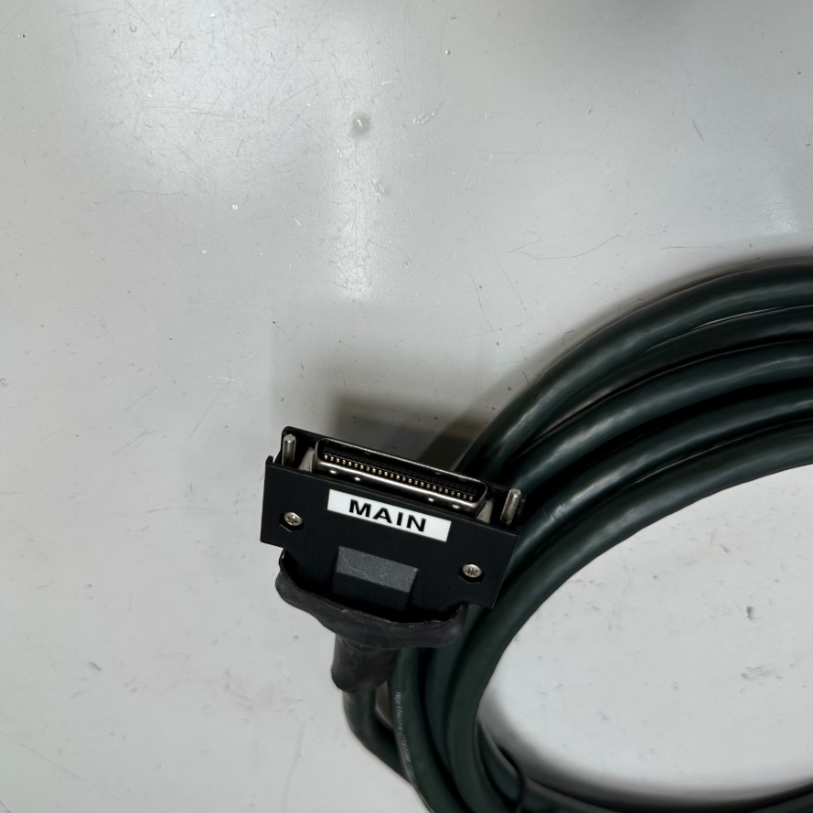 Cáp 5M 17ft Cable Connector MDR 50 Pin Male to Male Pitch 1.27mm Gold Cable LVDS witch Main For Printer Industrial Cable