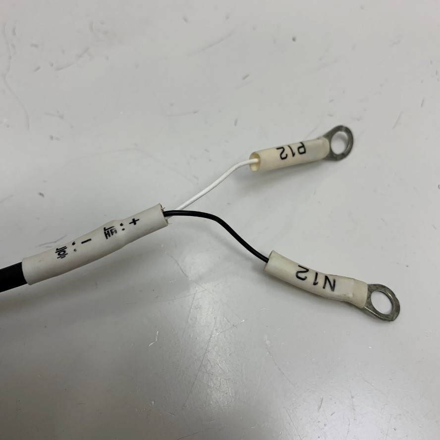 Cáp 4M 13.3ft Power Cable Hirose 12 Pin Female HR10A-10P-12S(73) to 2 Core Cosse Crimp Terminal For Industrial Camera Sony CCD