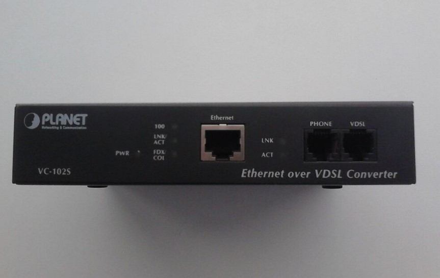 Adapter 12V 1A DVE Connector Size 5.5mm x 2.5mm For Planet VC-1025 / Ethernet over VDSL Converter