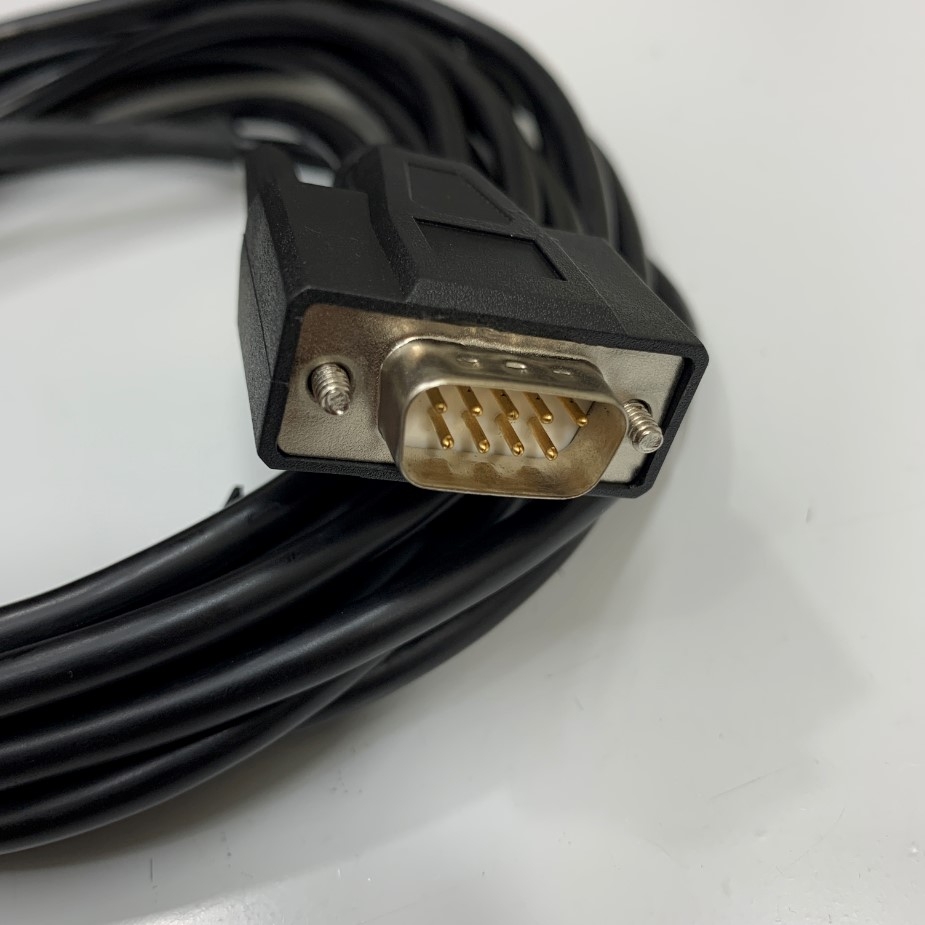 Cáp Lập Trình Mitsubishi Servo MR-J2S/J2 Debugging Cable RS232 Serial Port MR-CPCATCBL3M 10Ft Dài 3M Communication MDR 20 Pin Male to DB9 Male