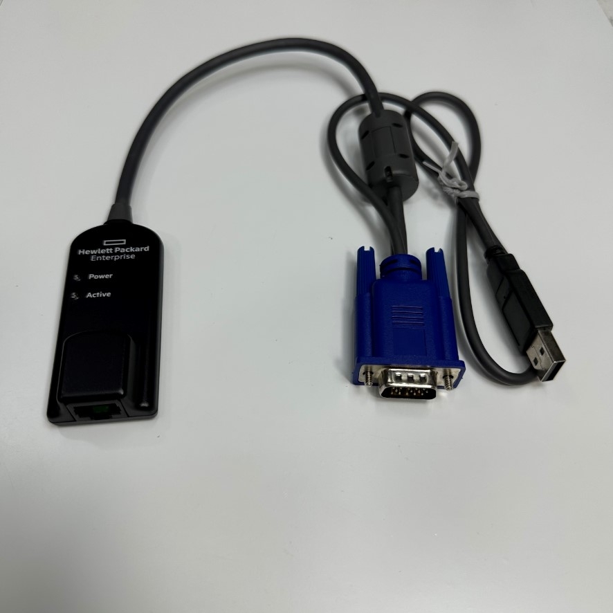 Cáp 753494-001 Hewlett Packard Enterprise USB HPE KVM Console Interface Adapter AF628A