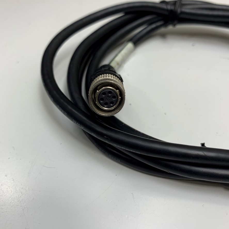 Cáp Hirose 6-7-1.5M1-J I/O & Power Cable Dài 1.5M Hirose HR10A-7P-6S73 6 Pin Female to 6 Core Open End For Basler AVT GIGE Sony CCD Industrial Camera ImagingSource Camera