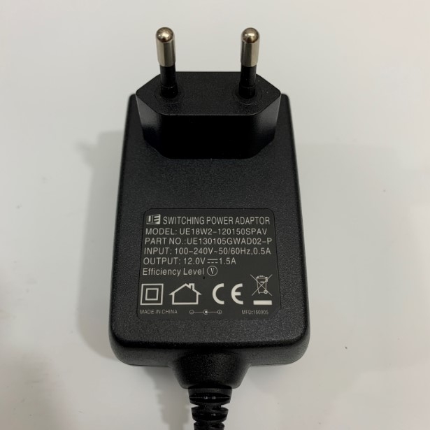 Adapter 12V 1.5A OEM SHIMASZU UE18W2 DC + ---C--- Connector Size 5.5mm x 2.1mm For Cân Điện Tử SHIMASZU UW/UX Series