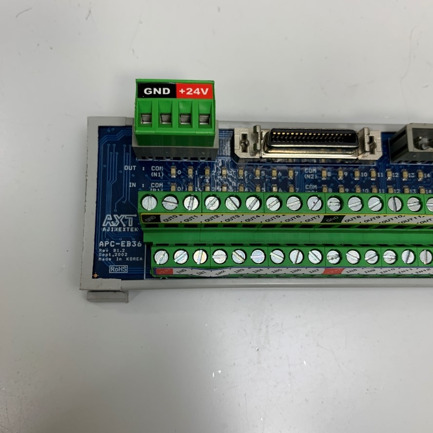 Cầu Đấu Original AJINEXTEK AXT APC-EB36 REV B1.2 SCSI Connector MDR 36 Pin Female 1.27mm Pitch PCB Interface Terminal Block in Korea