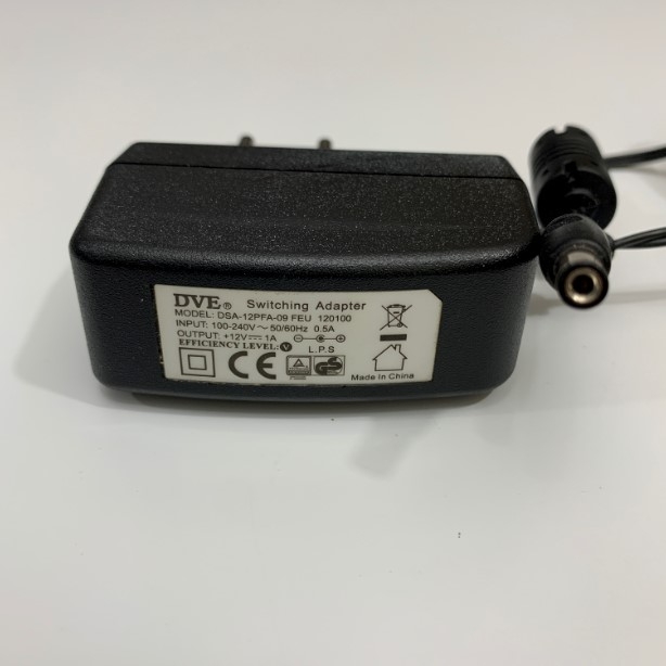 Adapter 12V 1A OEM SHIMASZU DVE DC + ---C--- Connector Size 5.5mm x 2.1mm For Cân Điện Tử SHIMASZU UW/UX Series