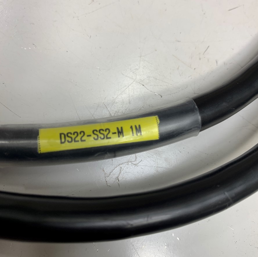 Cáp 1M 3.3ft DS22-SS2-M Shielded Cable DB25 Male to DB25 Female Black E52853 13P x 25AWG(0.2SQ) OD Ф 10mm For Power I/O Servo Drive and Laser 3 Axis CO2 Laser Marker Controller