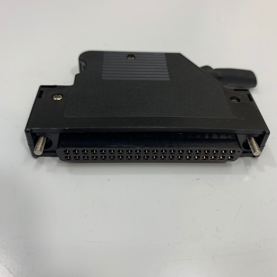 Rắc IDC Original A6CON1 40 Pin Connector 60° For Servo Motor PLC I/O Mitsubishi Omron Fujitsu Samsung Yaskawa Panasonic