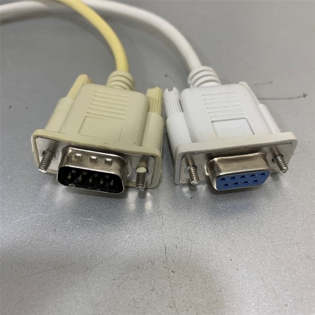 Cáp Chia Cổng RS232 DB9 Y Splitter Cable DB9 Female to 1 DB9 Male + 1 DB9 Female  Serial Splitter Adapter Straight Through Cable Length 30Cm