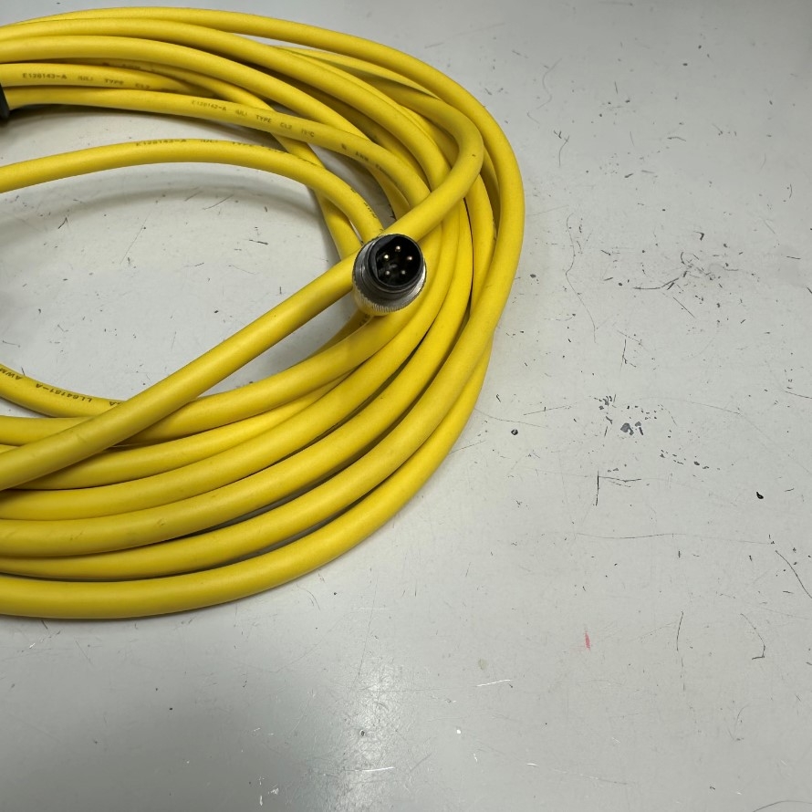 Cáp 5M 17ft Cognex CCB-M8DSIO-05 Cable Connector M8 5 Pin B-Code Male to DB15 Male For Cognex Camera Machine Vision I/O Module Cable