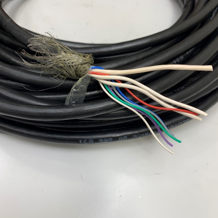 Cáp Điều Khiển 22M Multicore Nexans Filotex France 20 856 531 Shielded Cable 8 Core x 0.3mm² 22AWG 105°C 300V OD 7.6mm For Industrial Power and Data Cable