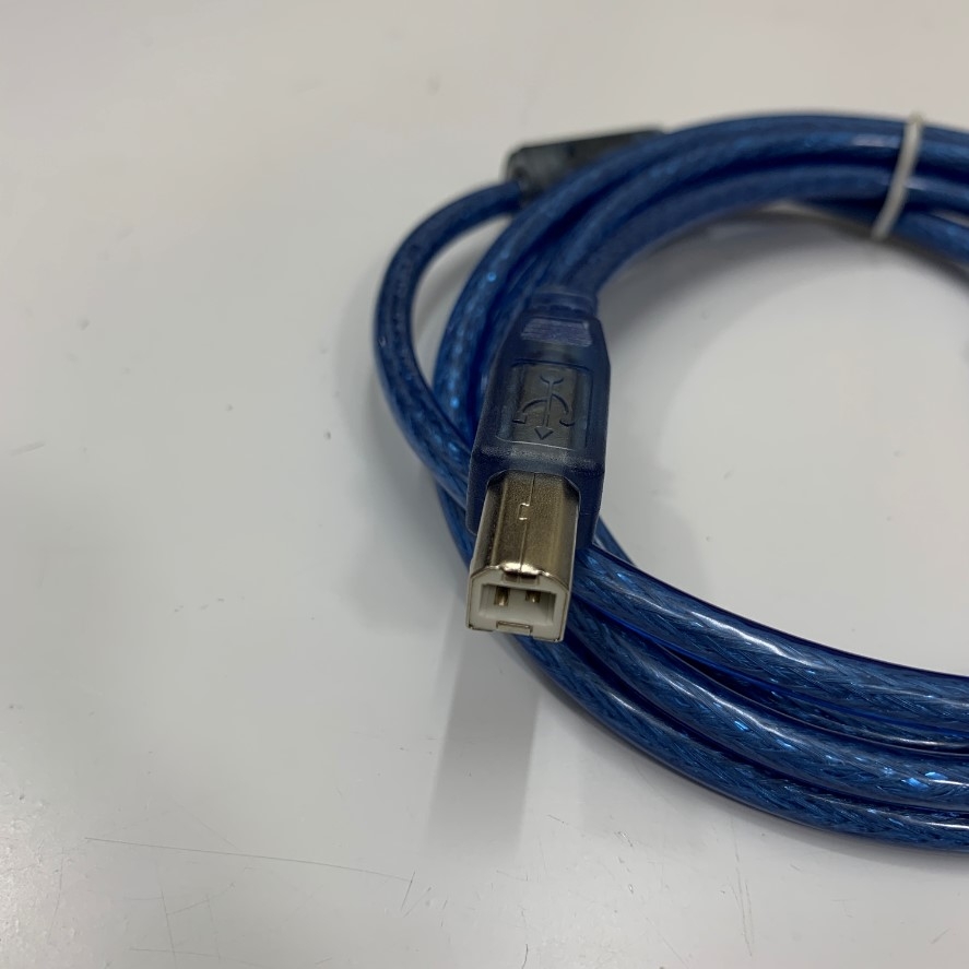 Cáp USB Type B Male to DB9 Female Printer Data Serial Port Adapter Cable RS232 Dài 1.5M For Giao Diện RS232 Communication USB Type B Female Triên Thiết Bị Phải Hỗ Trợ Port RS232 Không Hỗ Trợ Không Kiết Nối Được