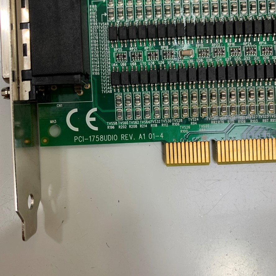 Card Công Nghiệp Advantech PCI-1758UDIO REV.A1 01-4 Digital Output Universal PCI Card 128-Channel I/O Connectors SCSI HDRA-E100 100 Pin Female Connector