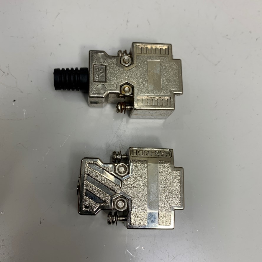 Vỏ Ốp Original Metal Shell Cover Housing Hood Colour Silver For D-Sub 9 Pin RS232 15 Pin VGA Series Connector Plug 9 Way Panel Mount