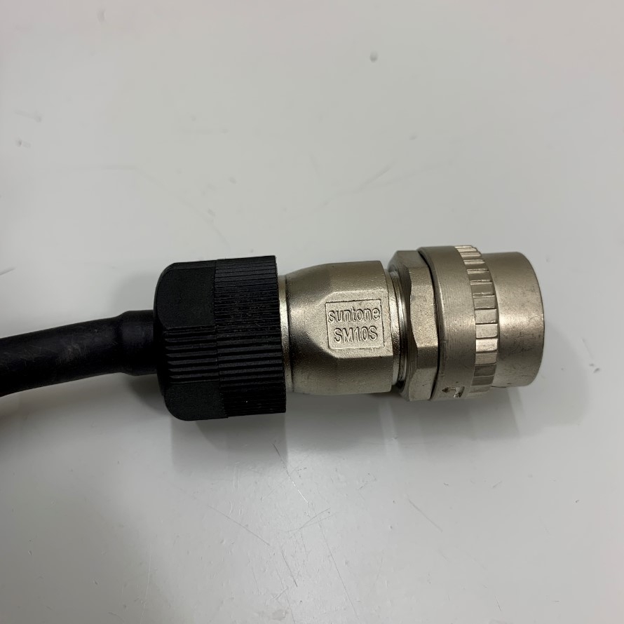 Cáp Mitsubishi MR-J3ENSCBL10M-L Dài 10M 33ft Cable SM10-SP10S-M-C to SM-10P-B Connector For Mitsubishi Encoder Cable Original in Korea